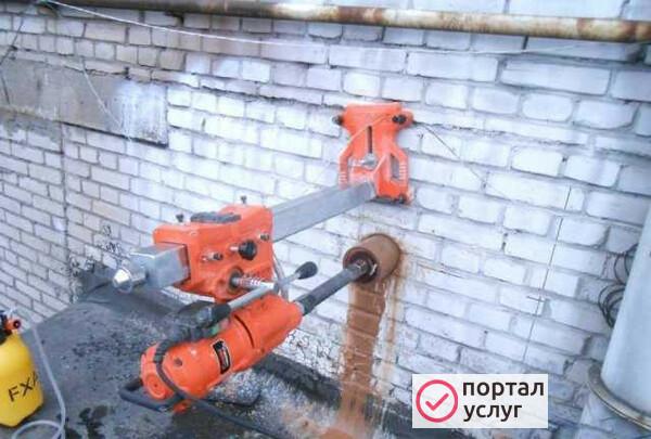 Фото Алмазное бурение