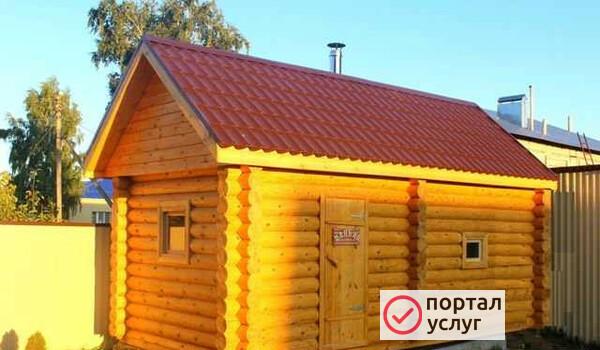 Фото Баня из бревна 3x5 под ключ