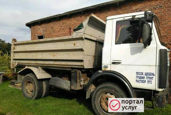 Фото Услуги самосвала Маз 5551