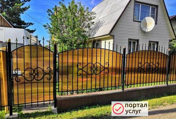 Фото Заборы. (Профлист, евро штакетник)