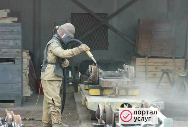 Фото Пескоструйные работы