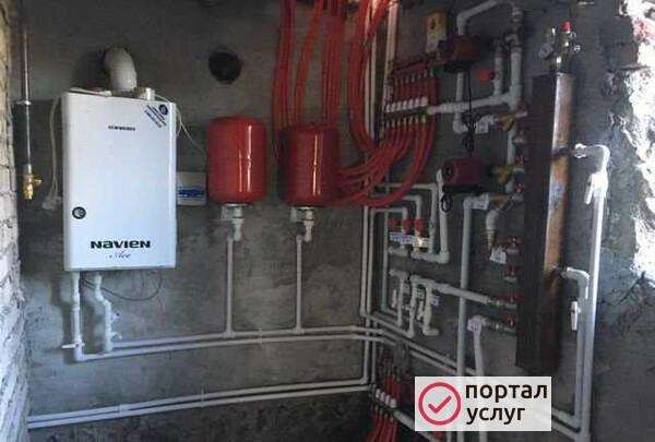Фото Отопление. Монтаж