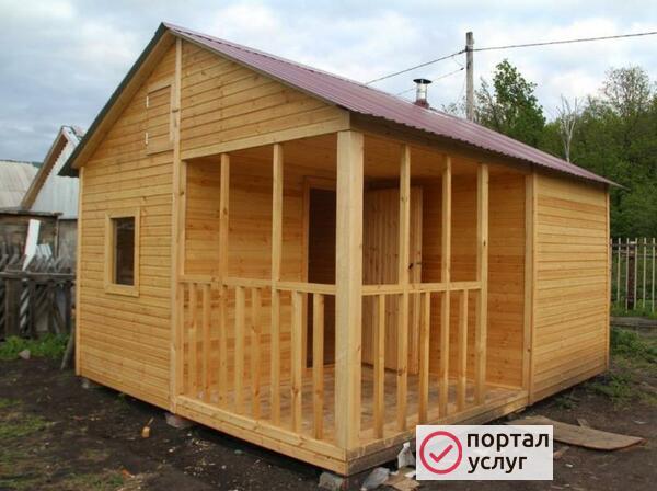 Фото Строительство каркасных бань