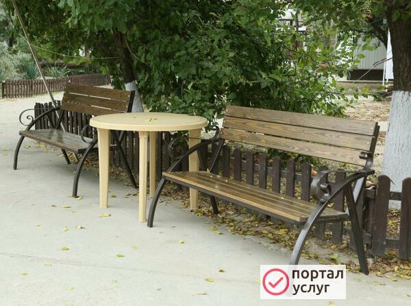 Фото Скамейки кованые