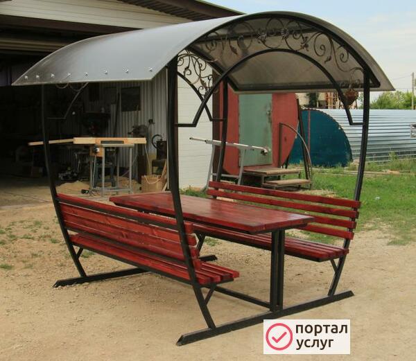 Фото Беседки кованые
