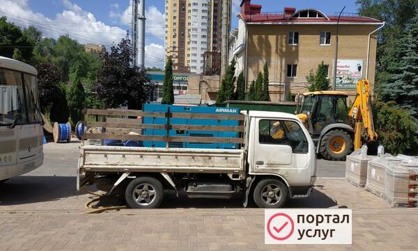 Фото Компрессор дизельный