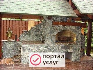 Фото Устройство барбекю комплексов