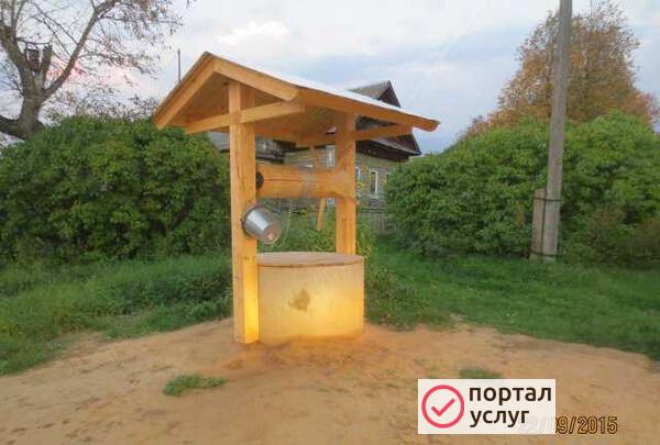 Фото Василий. Колодец-монолит