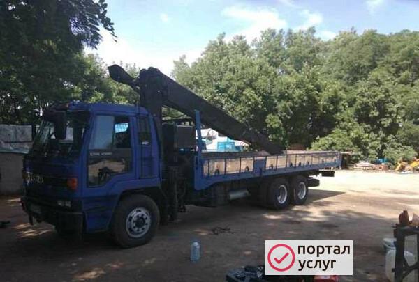 Фото Услуги манипулятора 15 тонн