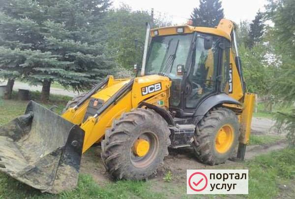 Фото Экскаватор погрузчик jcb