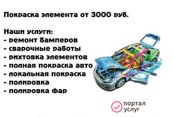 Фото Автопокраска
