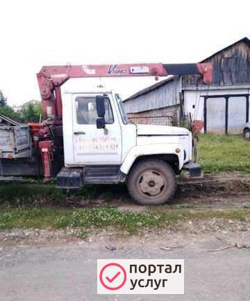 Фото Грузоперевозки кран манипулятор