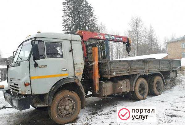 Фото Камаз-Манипулятор