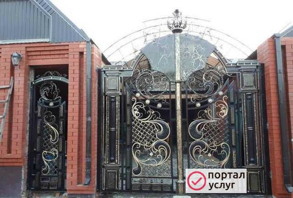 Фото Кованые ворота