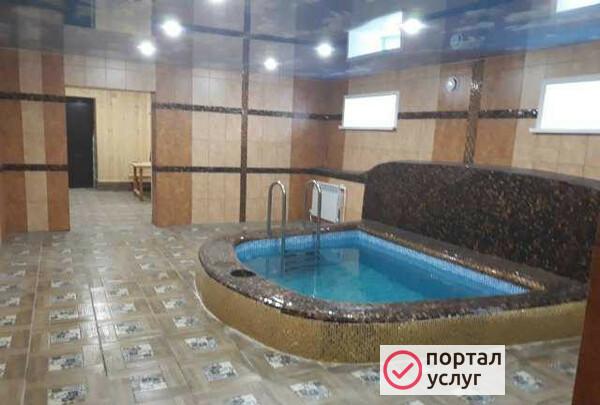 Фото Баня на дровах, бассейн