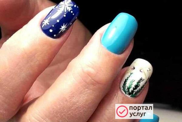 Фото Наращивание ногтей. Гель лак