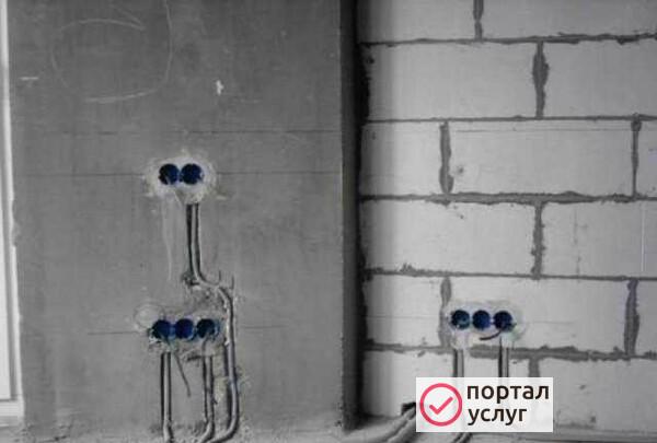 Фото Электромонтаж