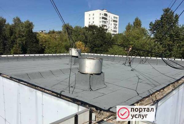 Фото Ремонт кровли гаража