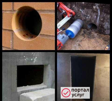 Фото Алмазное бурение