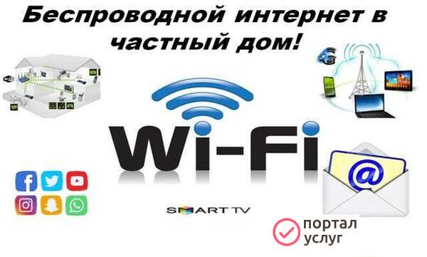 Фото Интернет в частный дом