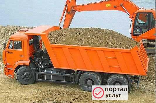 Фото Песок, щебень, отсев