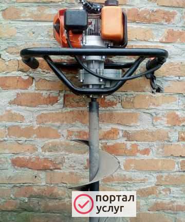 Фото Бурение лунок