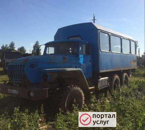 Фото Автобус вахтовый урал