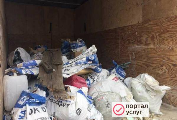 Фото Вывоз мусора после ремонта