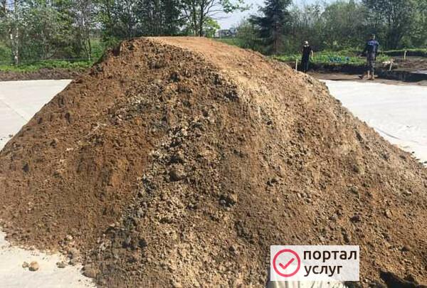 Фото Доставка песка