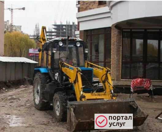 Фото Услуги экскаватора