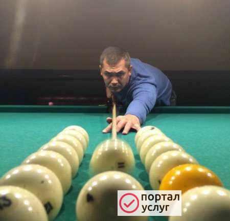 Фото Тренировки по бильярду