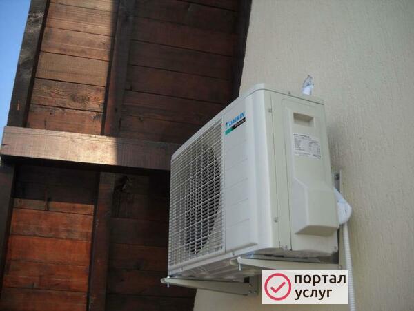 Фото Установка кондиционера