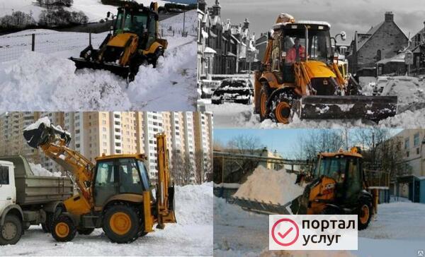 Фото Вывоз  снега любие обеми