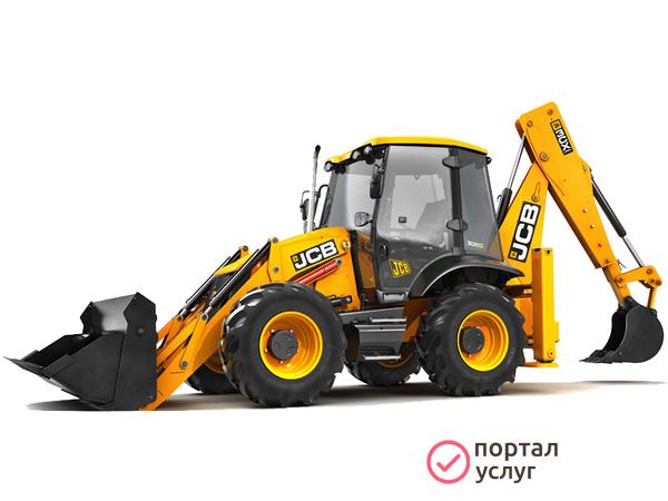Фото Аренда экскаватора погрузчика JСВ