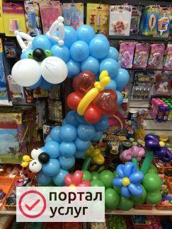 Фото Фигуры из шаров (шикадам)