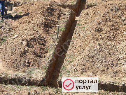 Фото Копка траншей