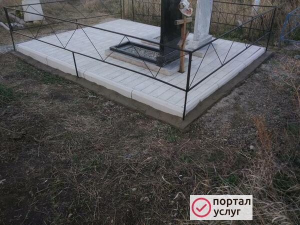 Фото Укладка тротуарной плитки