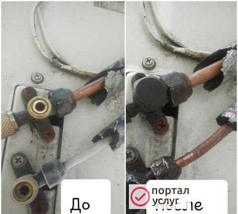 Фото Установка и чистка сплит систем