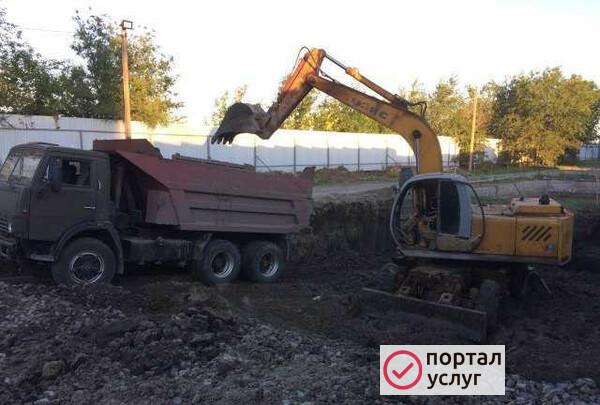 Фото Услуги Эксковатора