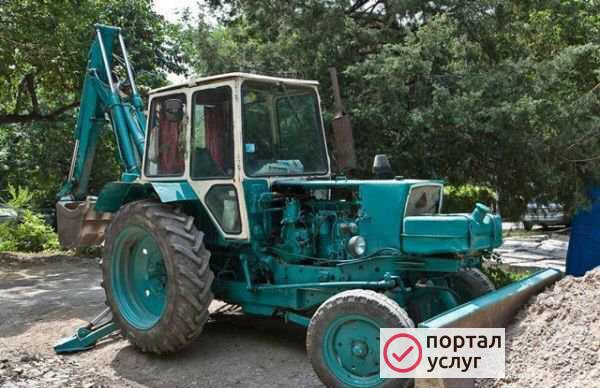 Фото Услуги экскаватора