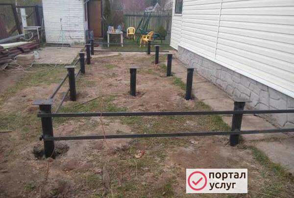 Фото Винтовые сваи