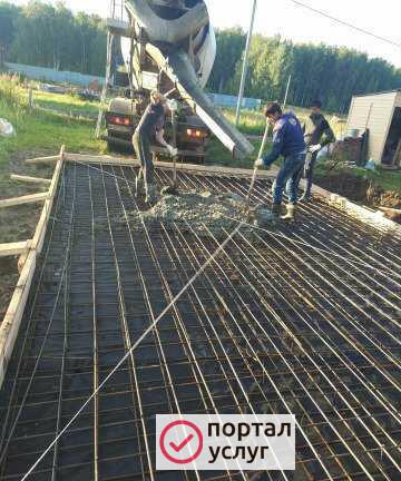 Фото Фундамент строительство