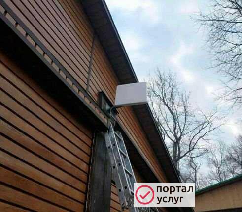 Фото Подключение интернета в дом