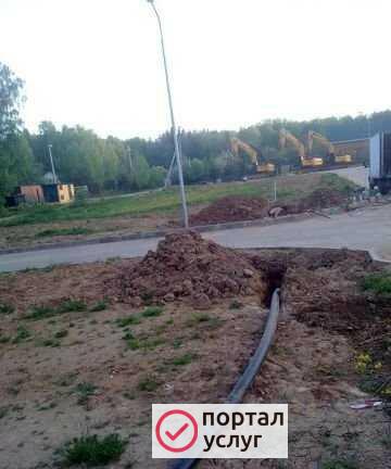 Фото Прокол под дорогой