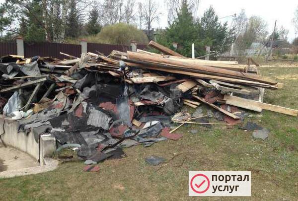 Фото Вывоз мусора Луга