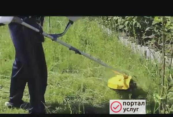 Фото Покос травы