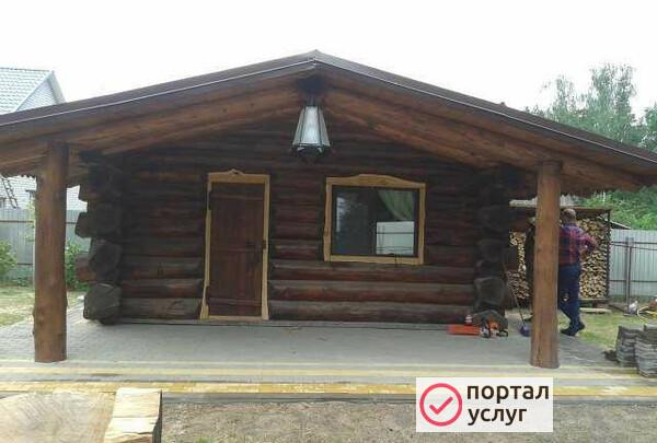 Фото Срубы, бани, дома, беседки