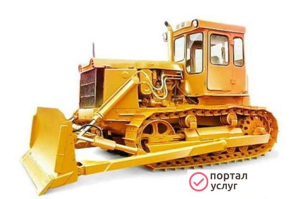 Фото Работа бульдозера