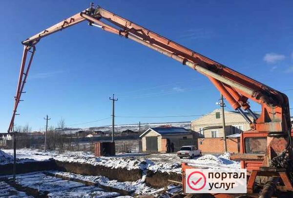 Фото Бетона насос