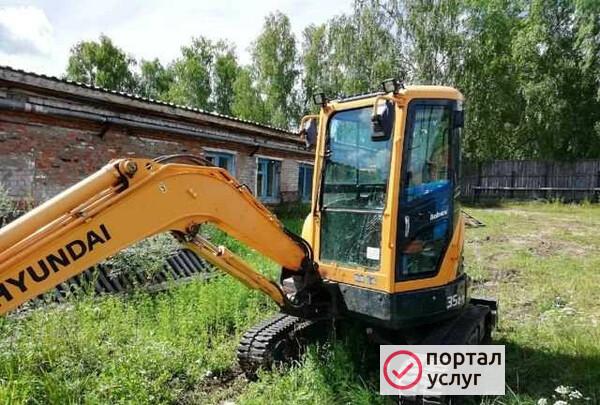 Фото Услуги экскаватора